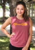 Tumbleweed Texas Womens Red Texas Chica Muscle Tank Top