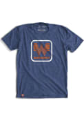Whataburger Tumbleweed TexStyles Patch Logo Fashion T Shirt - Blue