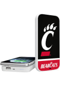 White Cincinnati Bearcats Portable Wireless Phone Charger