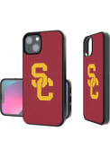 USC Trojans Logo Solid iPhone 13 Bumper Phone Cover