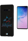 Miami Marlins Solid Galaxy S10 Plus Bumper Phone Cover