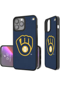 Milwaukee Brewers Solid iPhone 13 Pro Max Bumper Phone Cover