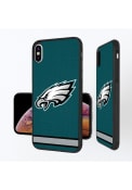 Philadelphia Eagles Stripe iPhone XS Max Bumper Phone Cover