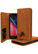 Detroit Lions Woodburned iPhone 7+ / 8+ Folio Phone Cover