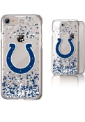 Indianapolis Colts iPhone 7 / 8 / SE Clear Glitter Phone Cover