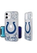 Indianapolis Colts iPhone 12 Mini Clear Glitter Phone Cover