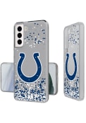 Indianapolis Colts Galaxy S21 Clear Glitter Phone Cover