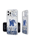 Memphis Tigers iPhone 12 / 12 Pro Clear Glitter Phone Cover