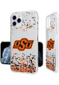 Oklahoma State Cowboys iPhone 11 Pro Max Clear Glitter Phone Cover