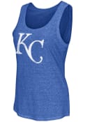 Kansas City Royals Womens Playoff Tank Top - Blue