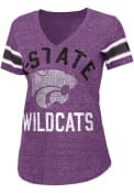 K-State Wildcats Womens Purple The Big Game T-Shirt