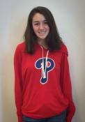 Philadelphia Phillies Womens Pre-Game Hooded Sweatshirt - Red