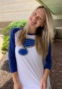 St Louis Blues Womens Tailgate T-Shirt - White