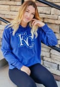 Kansas City Royals Womens Inspire Pullover Hooded Sweatshirt - Blue