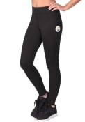 Pittsburgh Steelers Womens Knockout Pants - Black