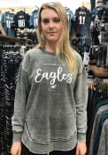 Philadelphia Eagles Womens Gertrude Vintage Crew Sweatshirt - Black