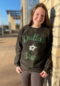 Dallas Stars Womens Julie Comfy Cord Crew Sweatshirt - Black