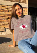 Kansas City Chiefs Womens Knobi T-Shirt - Grey