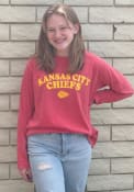 Kansas City Chiefs Womens Vintage T-Shirt - Red