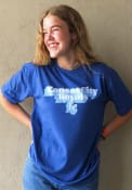 Kansas City Royals Womens Melange T-Shirt - Blue