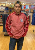 St Louis Cardinals Outfield 1/4 Zip Pullover - Red