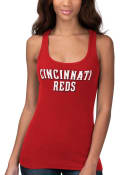 Cincinnati Reds Womens Pre-Season Tank Top - Red