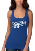 Kansas City Royals Womens Pre-Season Tank Top - Blue