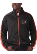 Philadelphia Flyers Playmaker Track Jacket Track Jacket - Black