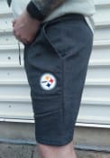 Pittsburgh Steelers MSX Finish Line Shorts - Charcoal