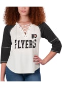 Philadelphia Flyers Womens Rebel T-Shirt - White