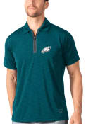 Philadelphia Eagles MSX Knit Polo Shirt - Midnight Green