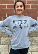 Chicago White Sox Womens Melange T-Shirt - Grey
