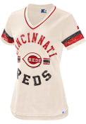 Cincinnati Reds Womens Fair play T-Shirt - White