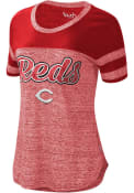 Cincinnati Reds Womens Dream Team T-Shirt - Red