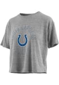Indianapolis Colts Womens Knobi T-Shirt - Grey