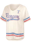 Texas Rangers Womens Scrimmage T-Shirt - White