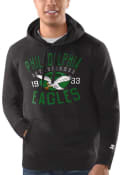 Philadelphia Eagles Established Hooded Sweatshirt - Black