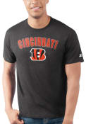 Cincinnati Bengals Starter ARCH NAME T Shirt - Black