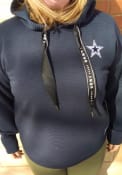 Dallas Cowboys Womens Sophie Hooded Sweatshirt - Navy Blue