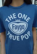 Michigan The Mitten State Faygo Fashion T Shirt - Blue