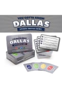Dallas Ft Worth You Gotta Know Dallas Sports Trivia Game
