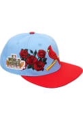 St Louis Cardinals Pro Standard Roses Snapback - Light Blue