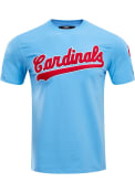 St Louis Cardinals Pro Standard Classic Fashion T Shirt - Light Blue