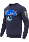 Dallas Mavericks Pro Standard Classic Fashion Sweatshirt - Navy Blue