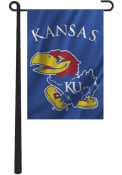 Kansas Jayhawks 13x18 Blue Garden Flag