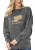Purdue Boilermakers Womens Lainey Tunic T-Shirt - Black