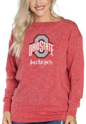 Ohio State Buckeyes Womens Lainey Tunic T-Shirt - Red