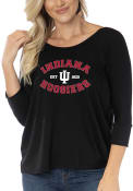 Indiana Hoosiers Womens Tamara T-Shirt - Black